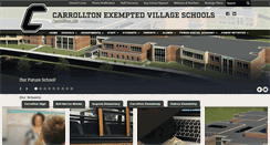 Desktop Screenshot of carrolltonschools.org